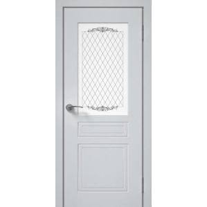 Дверь межкомнатная Эмаль ПО-1 Грей